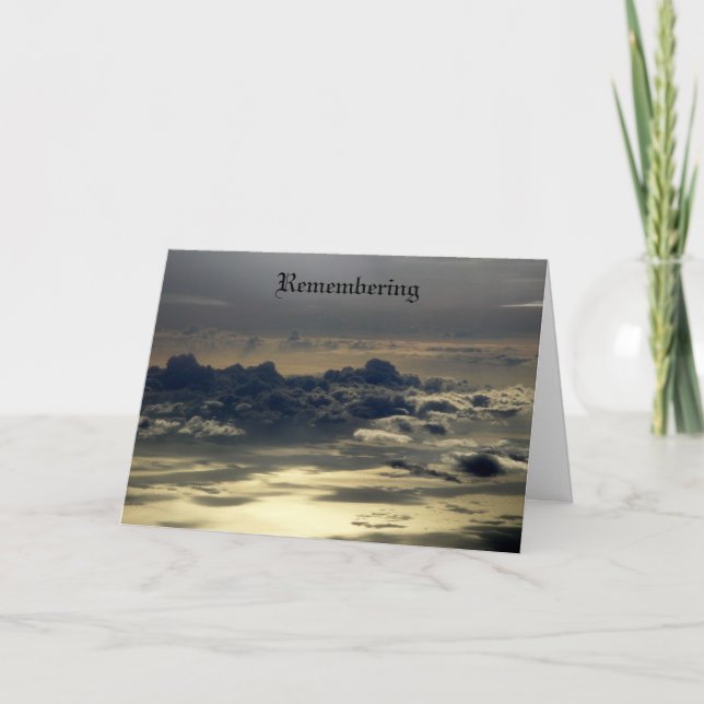 Remembering II Card (Front)