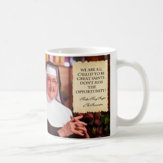 REMEMBERING MOTHER ANGELICA. COFFEE MUG