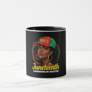 Remembering My Ancestors Juneteenth Black Month Mug