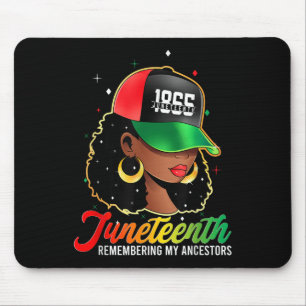 Remembering My Ancestors Juneteenth Celebrate Blac Mouse Mat