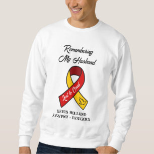 Remembering My Husband Lost to Covid Memorial Sweatshirt