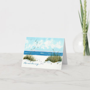Remembering Sympathy Card