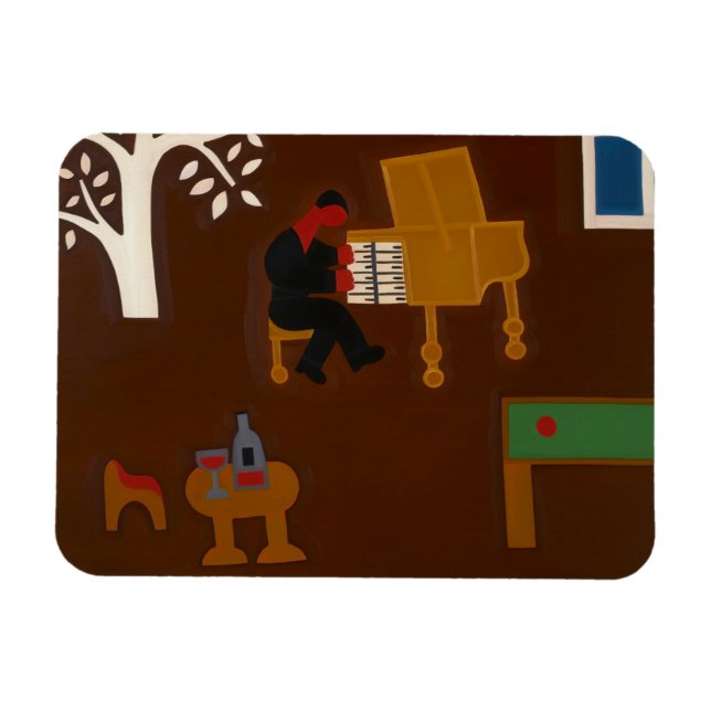 Remembering that Late Afternoon... 2007 Magnet (Horizontal)
