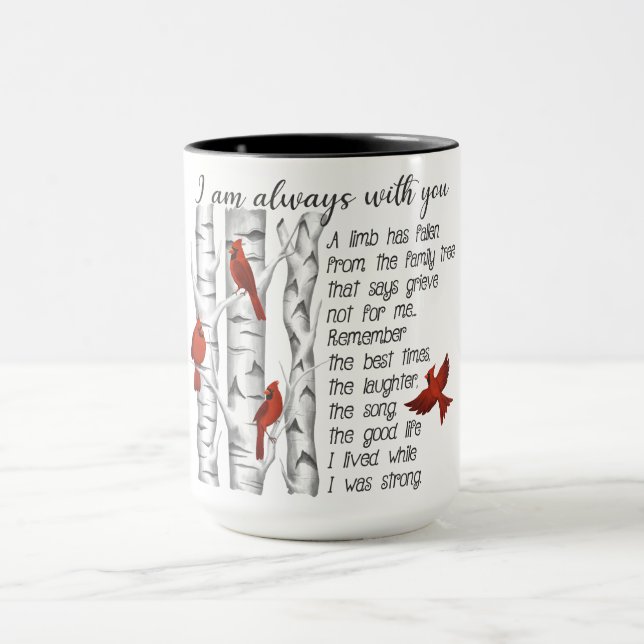 Remembrance/Bereavement/Cardinal  Mug (Center)