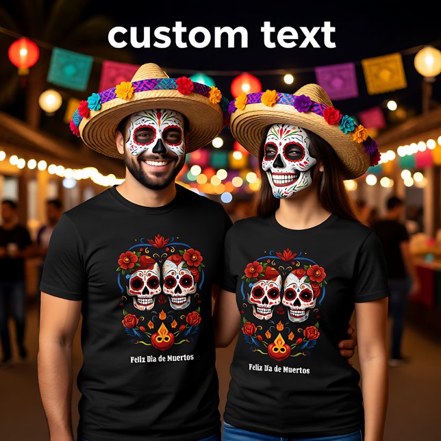  🌹Remembrance Blooms: Dia de Muertos Tribute 🌹 T-Shirt (🌹Remembrance Blooms Dia de Muertos Tribute 🌹 T-Shirt)