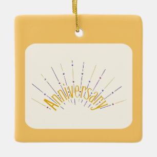 Remembrance - ceramic ornament