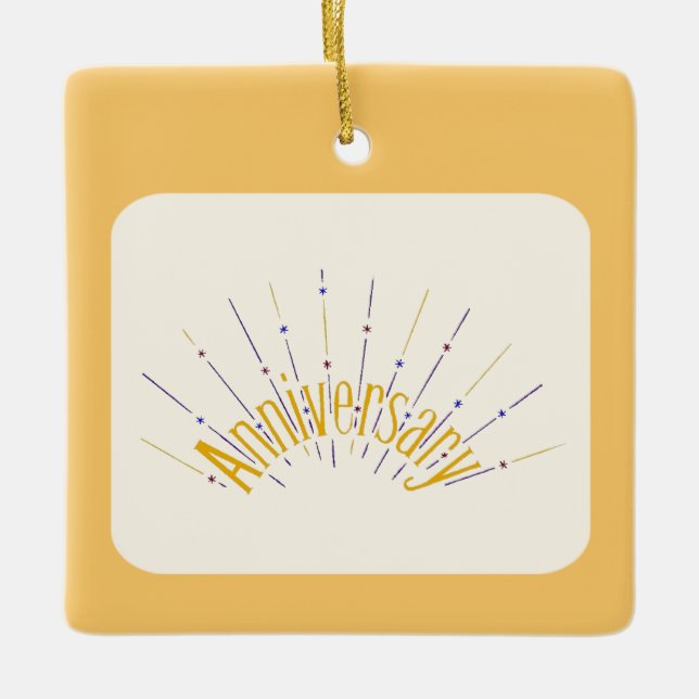 Remembrance - ceramic ornament (Front)