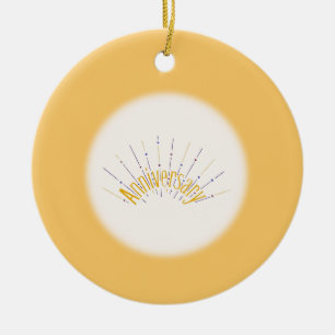 Remembrance - ceramic tree decoration