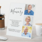 Remembrance Custom 3 Photo Wedding Memorial