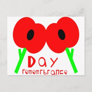 Remembrance Day, Armistice Day or Veterans Day Postcard