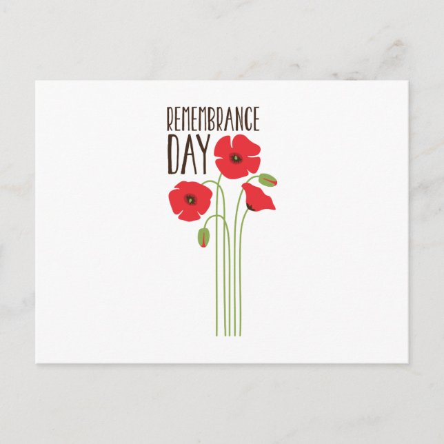 Remembrance Day Postcard (Front)