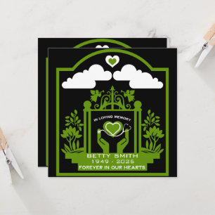 Remembrance Funeral Gift For A Nurse Card