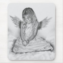 Remembrance Little Angel Mousepad
