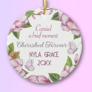 Remembrance Miscarriage, stillborn keepsake   Ceramic Tree Decoration