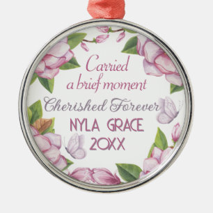 Remembrance Miscarriage, stillborn keepsake   Metal Tree Decoration