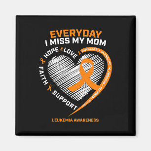 Remembrance Mother Loving Memory Of Mum Leukaemia Magnet