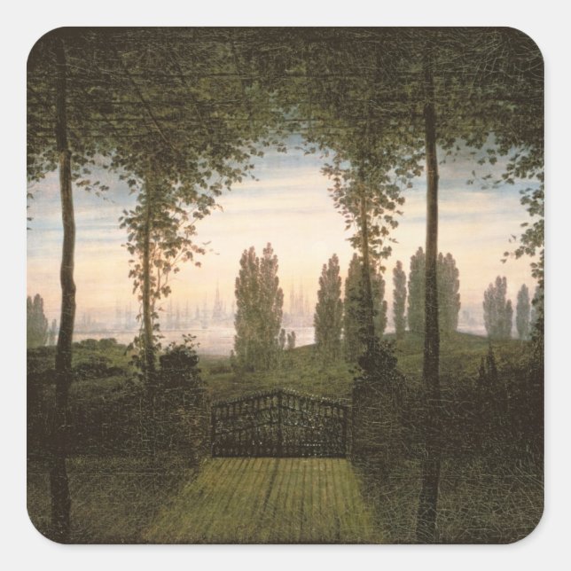 Remembrance of Johann Bremen Square Sticker (Front)