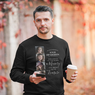 Remembrance Photo Collage Memorial Sweatshirt