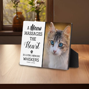 Remembrance Photo Memorial Pet Plaque