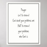 Remind Your Problems who God is Inspirational  