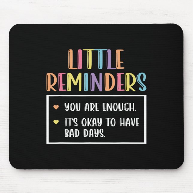 Reminder Mental Health Counsellor 1  Mouse Mat (Front)