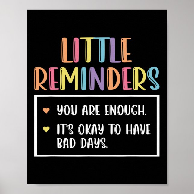 Reminder Mental Health Counsellor 1  Poster (Front)