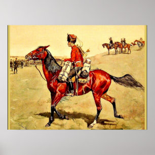 Remington - Hussar Russian Guard Corps Poster