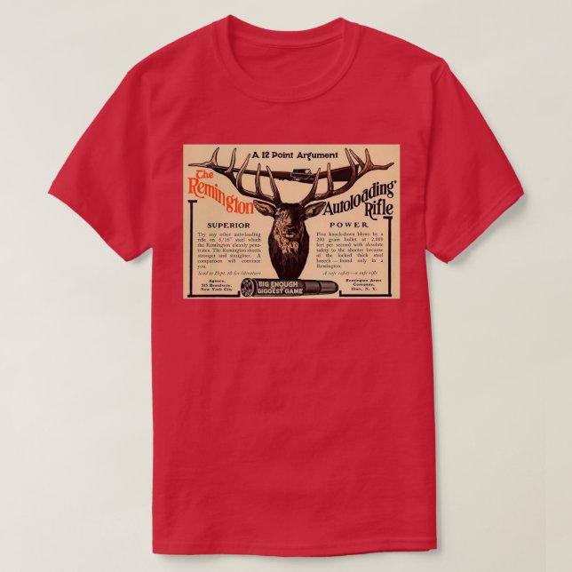 Remington T-Shirt (Design Front)