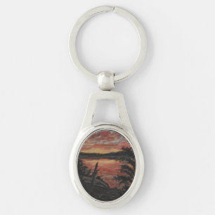 Reminisce Metal Keychain
