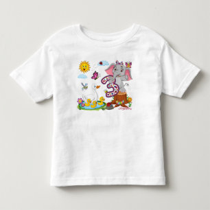 Remi's 3rd Birthday Toddler T-Shirt