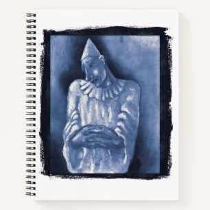 Remix of Clown (1934) oil painting by Mikulas Gala Notebook