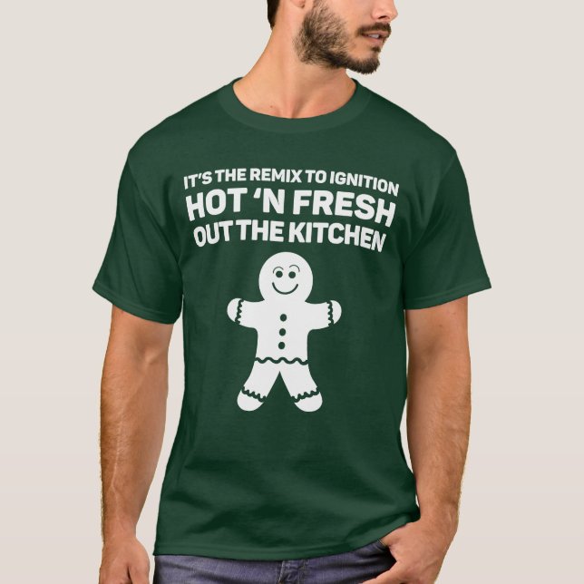 Remix to Ignition Gingerbread T-Shirt (Front)