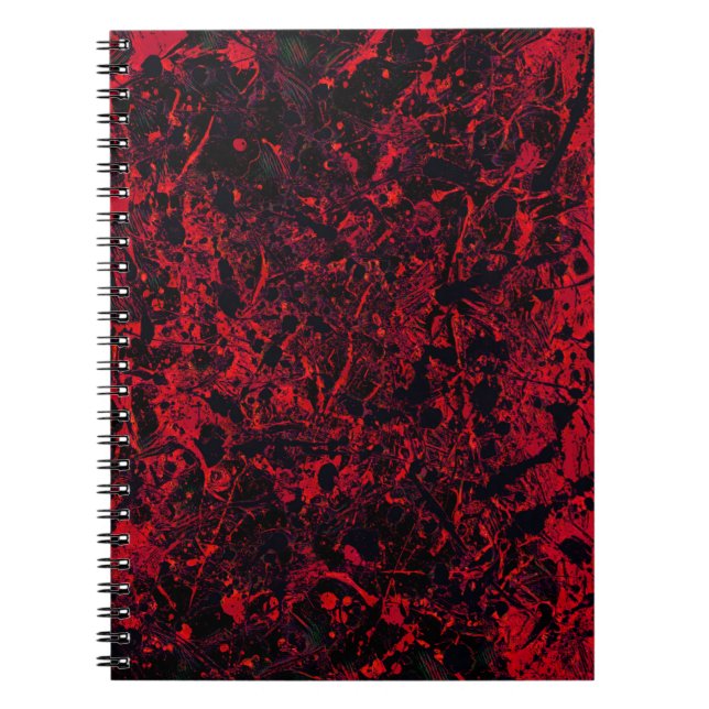Remnants No. 1 Abstract Notebook (Front)