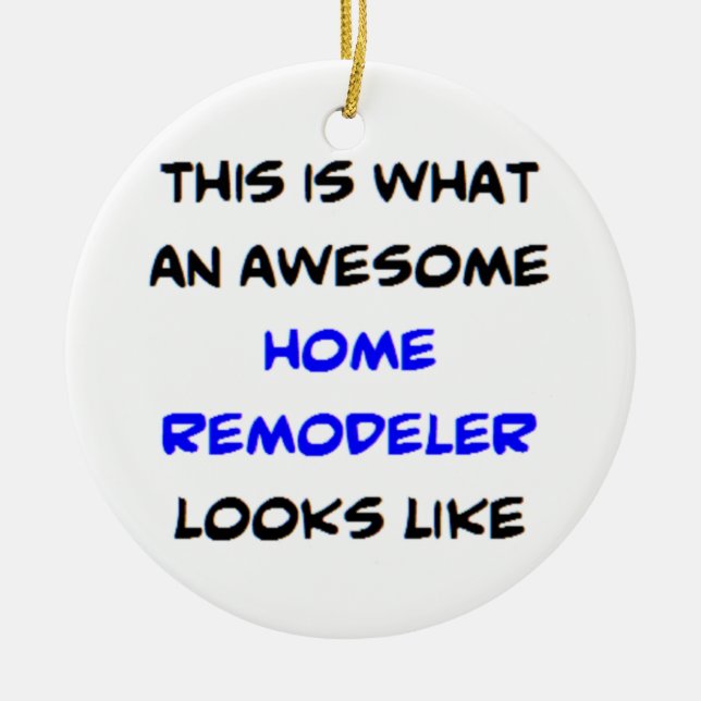 remodeler home, awesome ceramic tree decoration (Front)