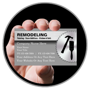 Remodeling Business Cards