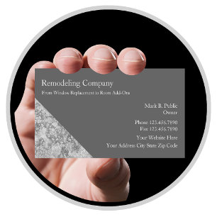 Remodeling Business Cards