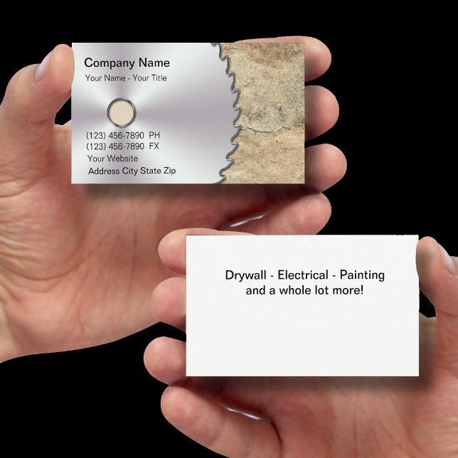 Remodeling Circular Saw Business Card (Creator Uploaded)