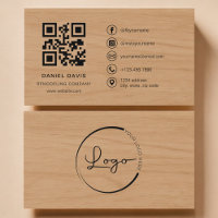 Remodeling Company Wood Professional QR Code