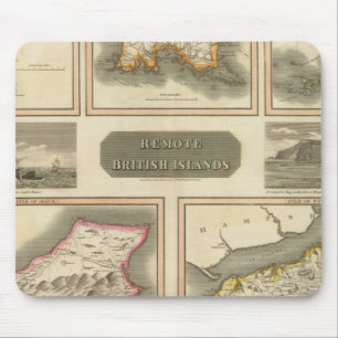 Remote British islands Mouse Mat