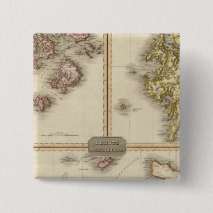 Remote British Isles Jersey and Guernsey 15 Cm Square Badge