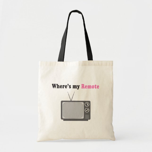 Remote Control Tote Bag (Front)