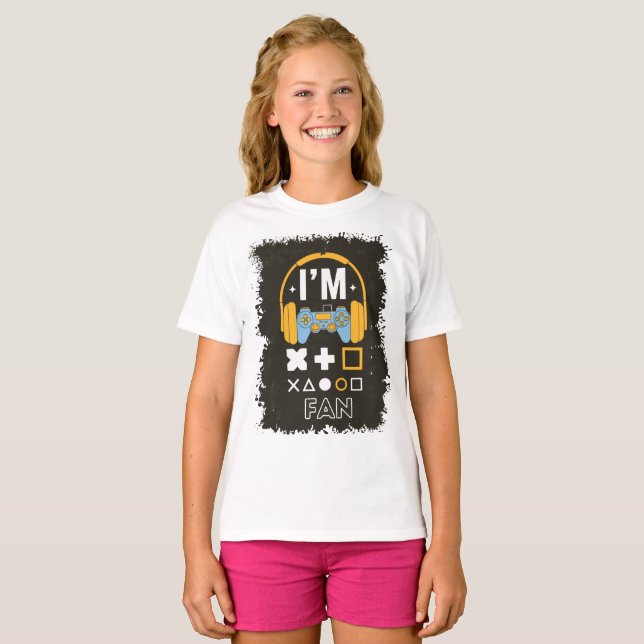 Remote Player Console Design  T-Shirt (Front Full)