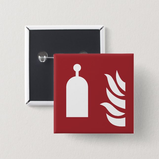 Remote Release Station Safety Sign 15 Cm Square Badge (Front & Back)