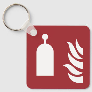 Remote Release Station Safety Sign Key Ring