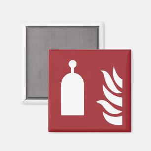 Remote Release Station Safety Sign Magnet