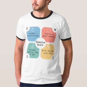 Remote Work Life Funny Work-From-Home Gift T-Shirt