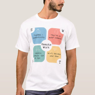 Remote Work Life Funny Work-From-Home Gift T-Shirt