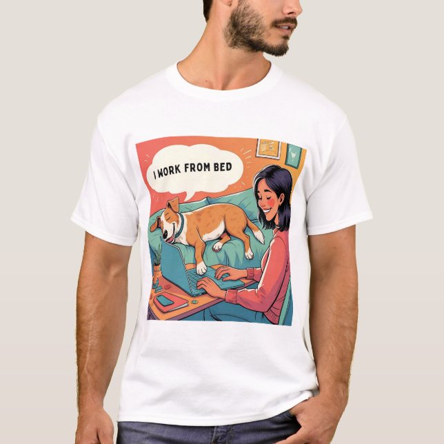 Remote Worker T-Shirt  (Front)