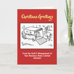 Removals Company Christmas Card