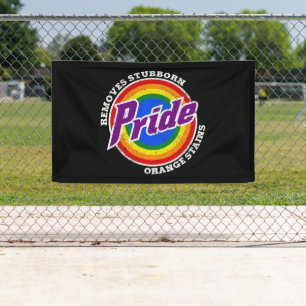 Remove Stubborn Orange Stains Pride Month LGBTQ Banner